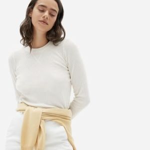 NWT Everlane Organic Waffle Tee